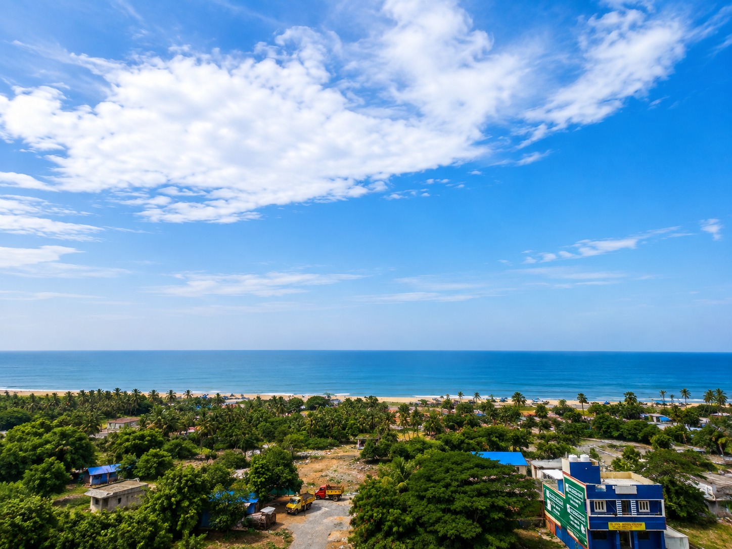 Sea view rooms in pondicherry