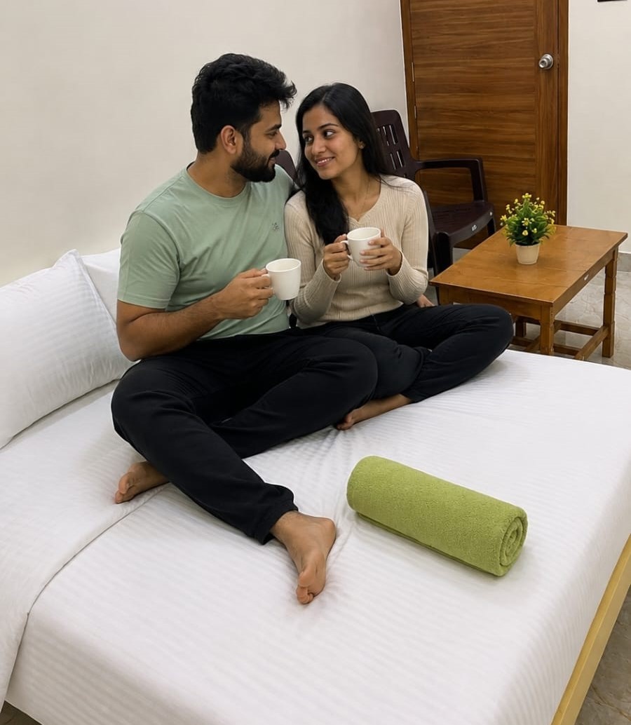 Couple friendly rooms in pondicherry
